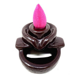 2.5" Ceramic Backflow Incense Burner - Waterfall - Magick Magick.com