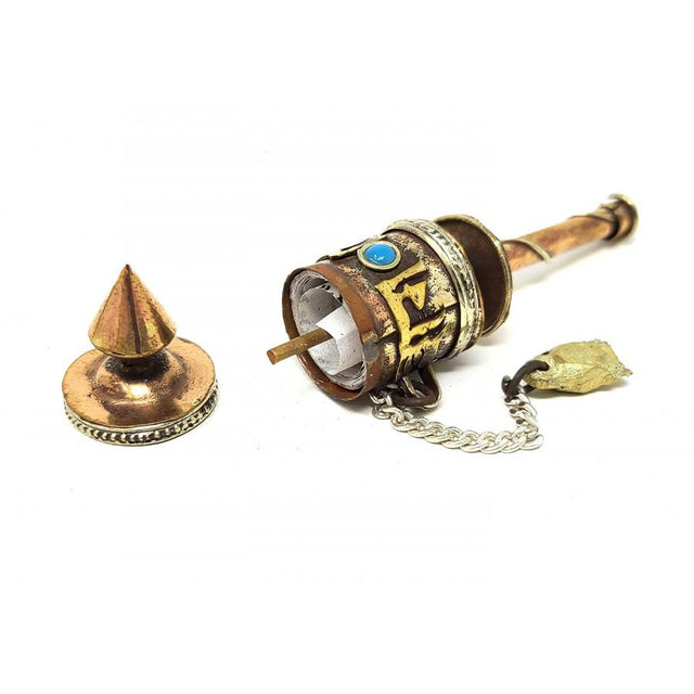 2.5" Mini Tibetan Prayer Wheel - Magick Magick.com