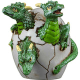 2.75" 3 Headed Dragon Hatchling Figurine - Magick Magick.com