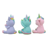 2.75" See, Speak, Hear No Evil Unicorns (Set of 3) - Magick Magick.com