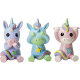 2.75" See, Speak, Hear No Evil Unicorns (Set of 3) - Magick Magick.com