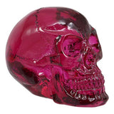 2.75" Translucent Purple Skull Statue (Pack of 4) - Magick Magick.com