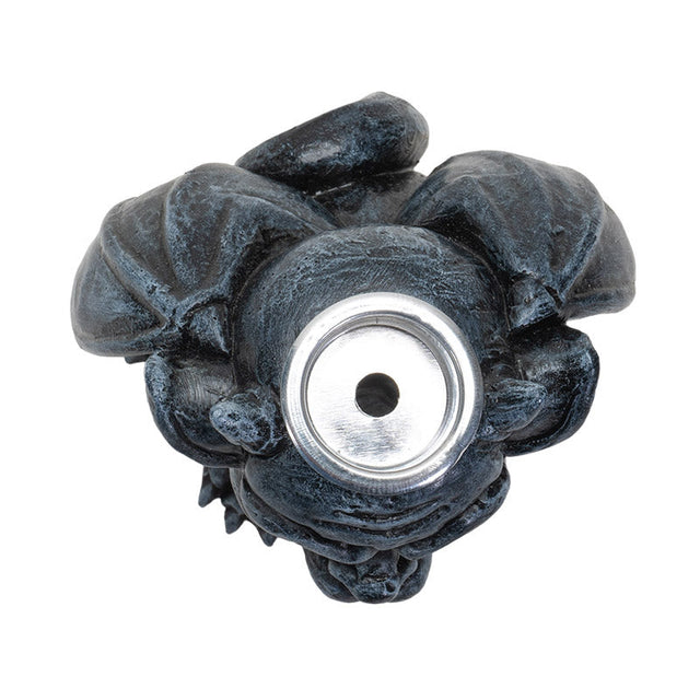 3" Horned Devil Chimera Gargoyle Backflow Incense Burner - Magick Magick.com