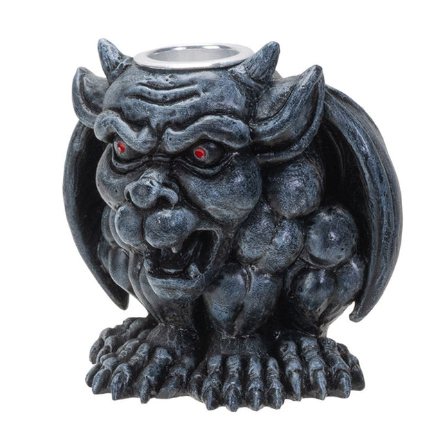 3" Horned Devil Chimera Gargoyle Backflow Incense Burner - Magick Magick.com