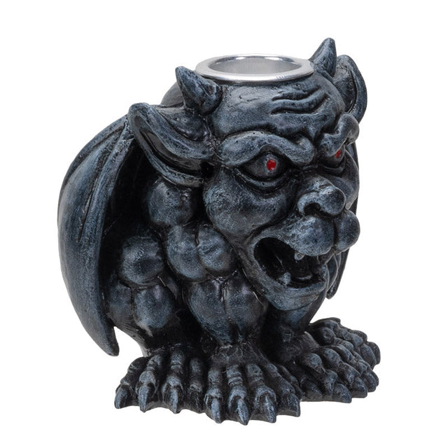 3" Horned Devil Chimera Gargoyle Backflow Incense Burner - Magick Magick.com