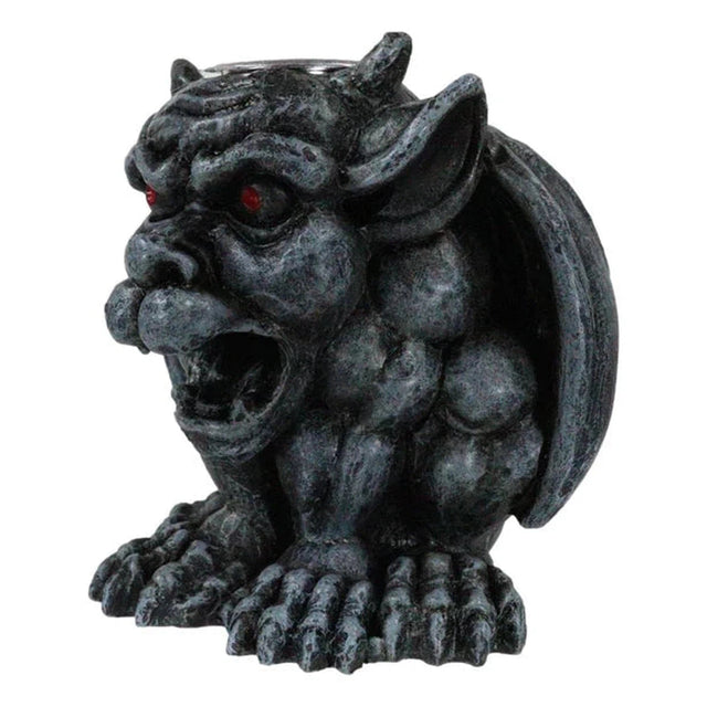 3" Horned Devil Chimera Gargoyle Backflow Incense Burner - Magick Magick.com