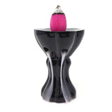 3" Lotus Metal Backflow Cone Incense Burner - Magick Magick.com