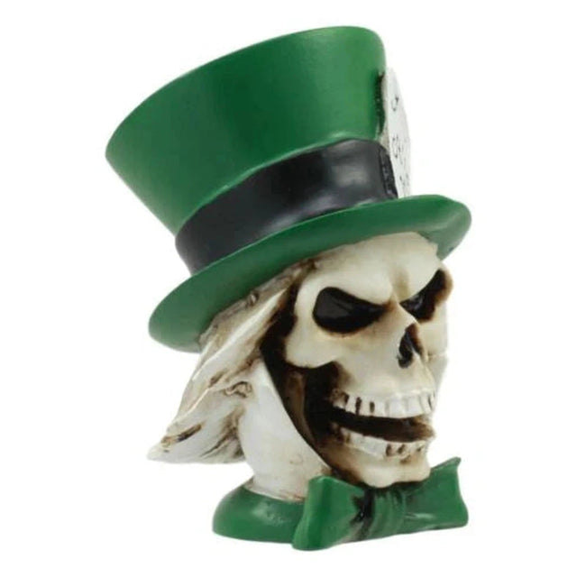 3" Skeleton Statue - The Hatter - Magick Magick.com