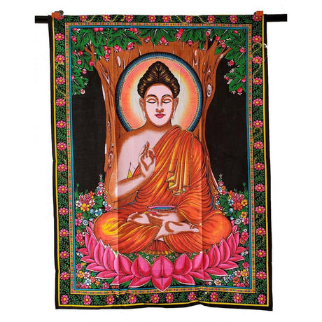 30" x 40" Colorful Buddha Tapestry - Magick Magick.com