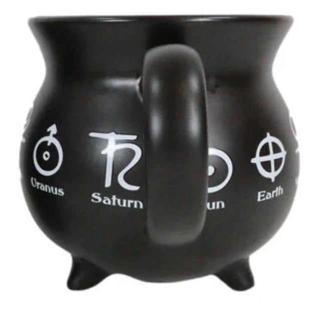 32 oz Cauldron Ceramic Porcelain Mug Soup Bowl - Alchemy - Magick Magick.com