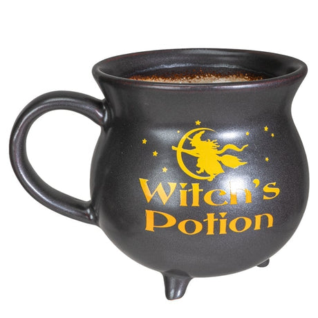 32 oz Cauldron Ceramic Porcelain Mug Soup Bowl - Witch's Potion - Magick Magick.com