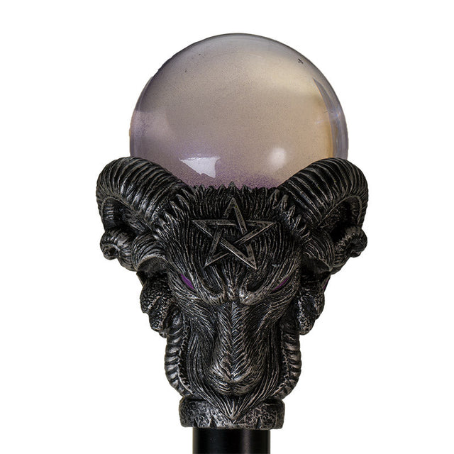 36.5" Walking Cane - Baphomet - Magick Magick.com