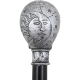 37" Walking Cane - Astrology Skull - Magick Magick.com