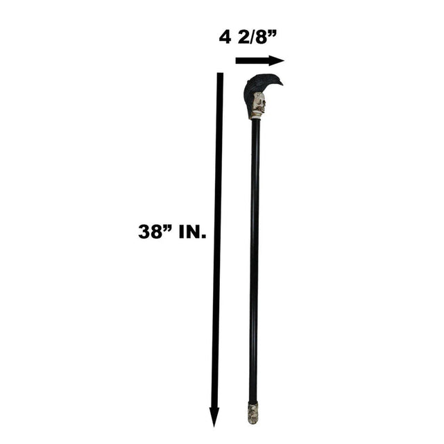 37" Walking Cane - Raven - Magick Magick.com