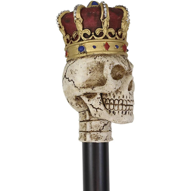 37.5" Walking Cane - King Skull - Magick Magick.com