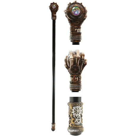 38" Walking Cane - Steampunk - Magick Magick.com