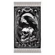 38" x 20" Nevermore Poe's Raven Cotton Rug - Magick Magick.com