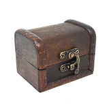 3.25" Antique Wooden Rosewood Chest - Magick Magick.com