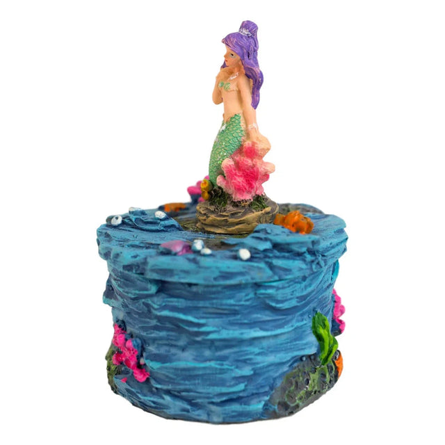 3.25" Purple Hair Mermaid Display Box - Magick Magick.com