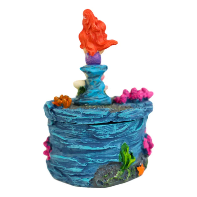 3.25" Red Hair Mermaid Display Box - Magick Magick.com