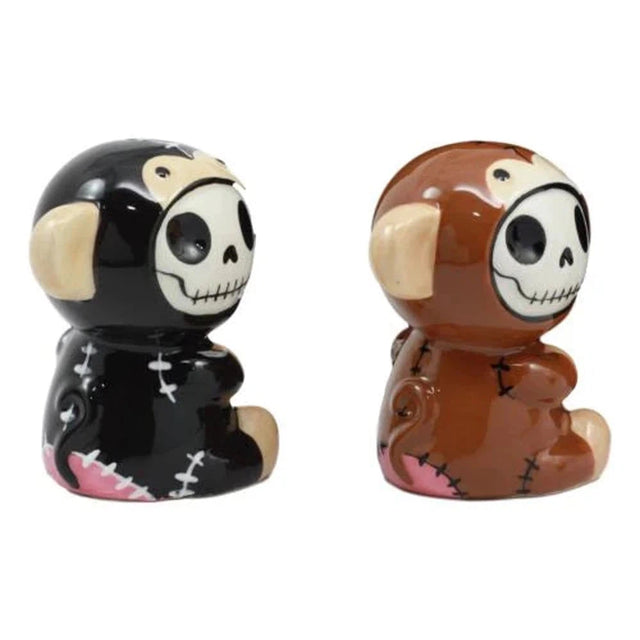 3.25" Salt & Pepper Shaker - Furrybones Munky - Magick Magick.com