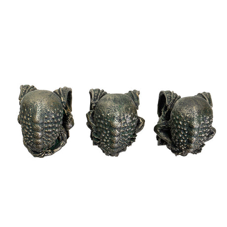 3.25" Sitting Cthulhu Statue Set - See, Hear, Speak No Evil (Set of 3) - Magick Magick.com