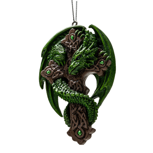 3.4" Dragon Ornament - Woodland Guardian - Magick Magick.com