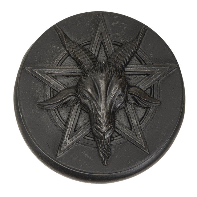 3.5" Baphomet Black Trinket Box - Magick Magick.com