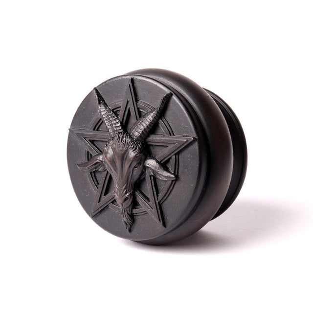 3.5" Baphomet Black Trinket Box - Magick Magick.com