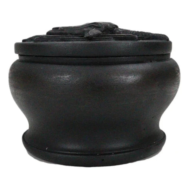 3.5" Baphomet Black Trinket Box - Magick Magick.com