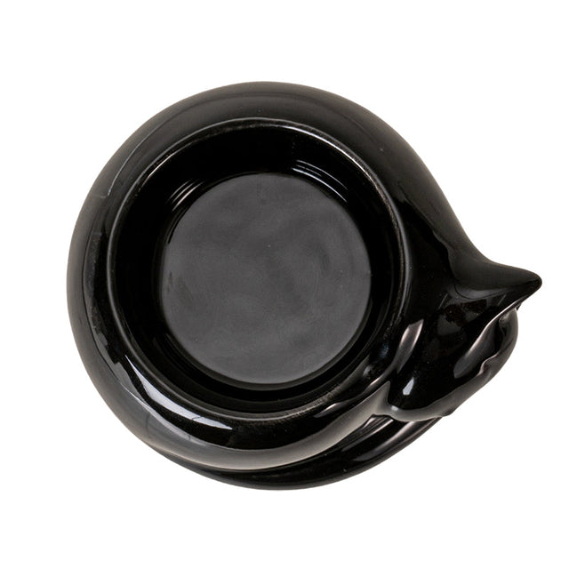 3.5" Black Cat Tealight Candle Holder - Magick Magick.com