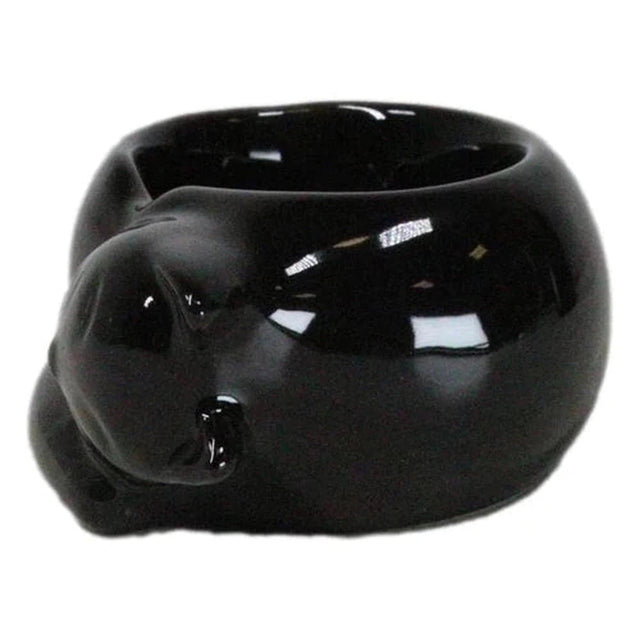 3.5" Black Cat Tealight Candle Holder - Magick Magick.com