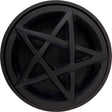 3.5" Cast Iron Incense Burner with Pentacle Lid - Magick Magick.com