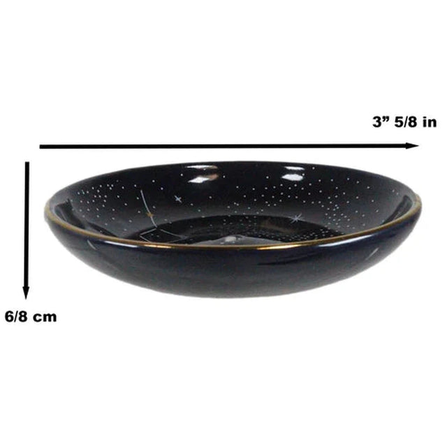 3.5" Ceramic Incense Stick Holder - Constellation - Magick Magick.com