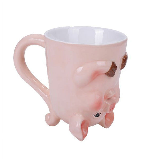 3.5" Ceramic Mini Mug - Pig - Magick Magick.com