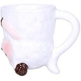 3.5" Ceramic Mini Mug - Sheep - Magick Magick.com