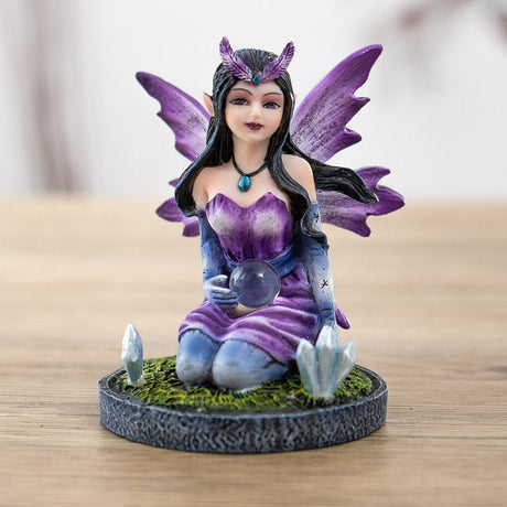 3.5" Fairy Statue - Amethyst - Magick Magick.com