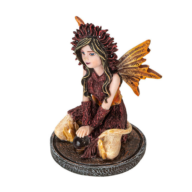 3.5" Fairy Statue - Crimson - Magick Magick.com