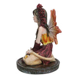 3.5" Fairy Statue - Crimson - Magick Magick.com