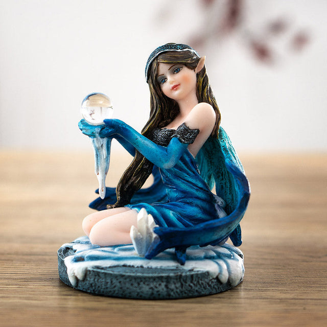 3.5" Fairy Statue - Winter - Magick Magick.com