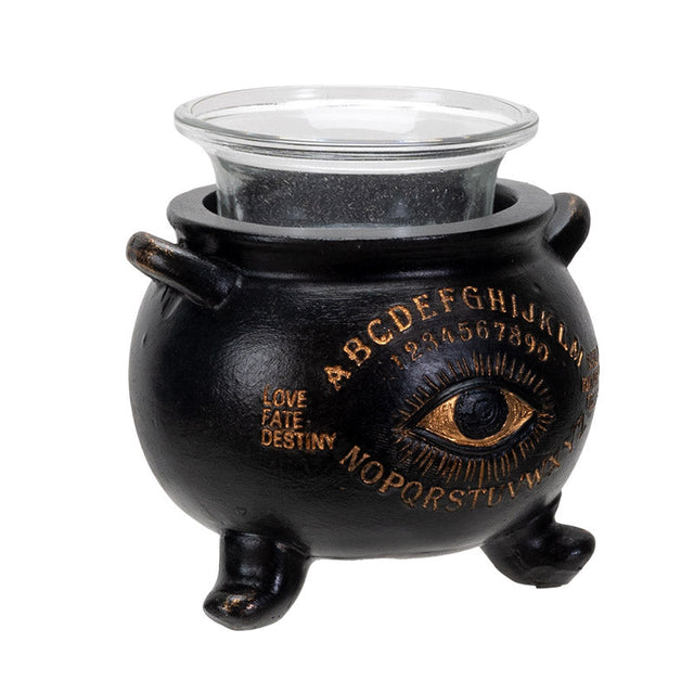 3.5" Ouija Board Cauldron Votive Candle Holder - Magick Magick.com