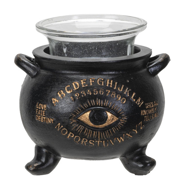 3.5" Ouija Board Cauldron Votive Candle Holder - Magick Magick.com