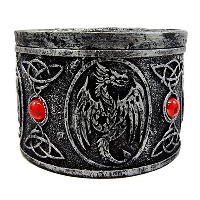 3.5" Round Dragon Display Box - Magick Magick.com