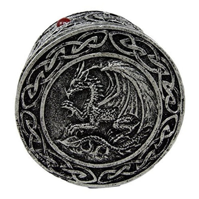 3.5" Round Dragon Display Box - Magick Magick.com