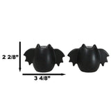 3.5" Salt & Pepper Shaker - Bat Wings - Magick Magick.com