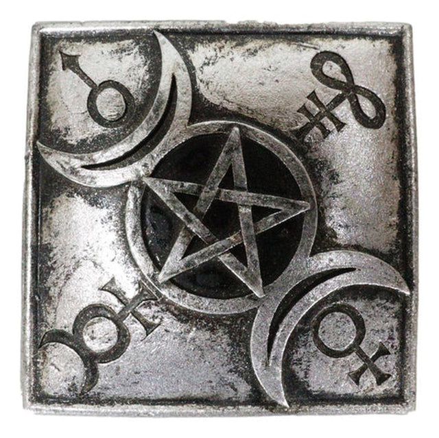 3.5" Triple Moon Spell Box - Magick Magick.com