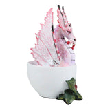 3.75" Amy Brown Dragon Statue - Peppermint Teacup - Magick Magick.com