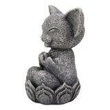 3.75" Cat Jizo Statue - Magick Magick.com