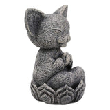 3.75" Cat Jizo Statue - Magick Magick.com