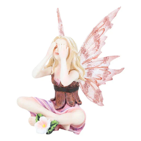 3.75" Fairy Statue - Red Fairy - Magick Magick.com